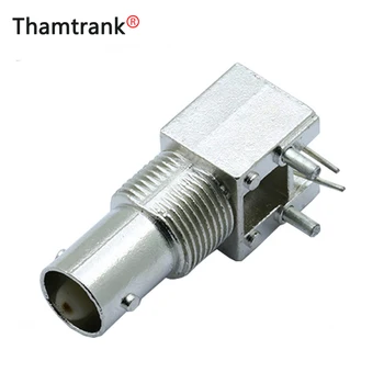 10pcs/lot BNC Female Jack Right Angle PCB Panel Mount 50 Ohm BNC Socket Chassis RF Coaxial Connector for CCTV Camera Wholesales
10pcs/lot BNC Female Jack Right Angle PCB Panel Mount 50 Ohm BNC Socket Chassis RF Coaxial Connector for CCTV Camera Wholesales