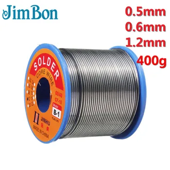 400g 0.5mm 0.6mm 1.2mm Welding Wire 60/40 Rosin Core Solder 2.0 Percent Tin Lead Soldering Wire Reel Tools
400g 0.5mm 0.6mm 1.2mm Welding Wire 60/40 Rosin Core Solder 2.0 Percent Tin Lead Soldering Wire Reel Tools