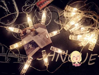 Photo photo wall clip light string battery LED small lantern girl room decoration birthday confession hanging lamp
Photo photo wall clip light string battery LED small lantern girl room decoration birthday confession hanging lamp