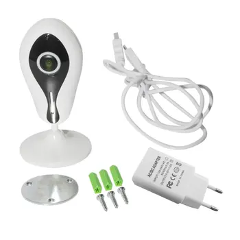 LESHP Wireless IP Camera 1 Mega Pixel Network CCTV HD 720P Wifi Baby Monitor Mini Home Security System EU/US Plug
LESHP Wireless IP Camera 1 Mega Pixel Network CCTV HD 720P Wifi Baby Monitor Mini Home Security System EU/US Plug