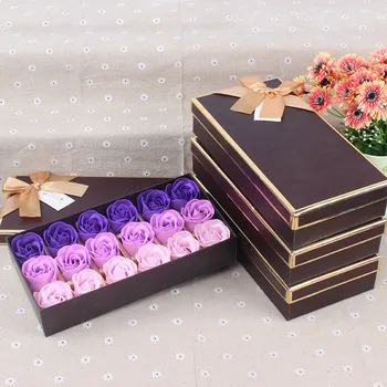 18pcs Artificial Rose Soap Flower With Box Wedding Bath Fragrant Body Gift Home Decor Simulation Romantic Handmade Petal Party
18pcs Artificial Rose Soap Flower With Box Wedding Bath Fragrant Body Gift Home Decor Simulation Romantic Handmade Petal Party