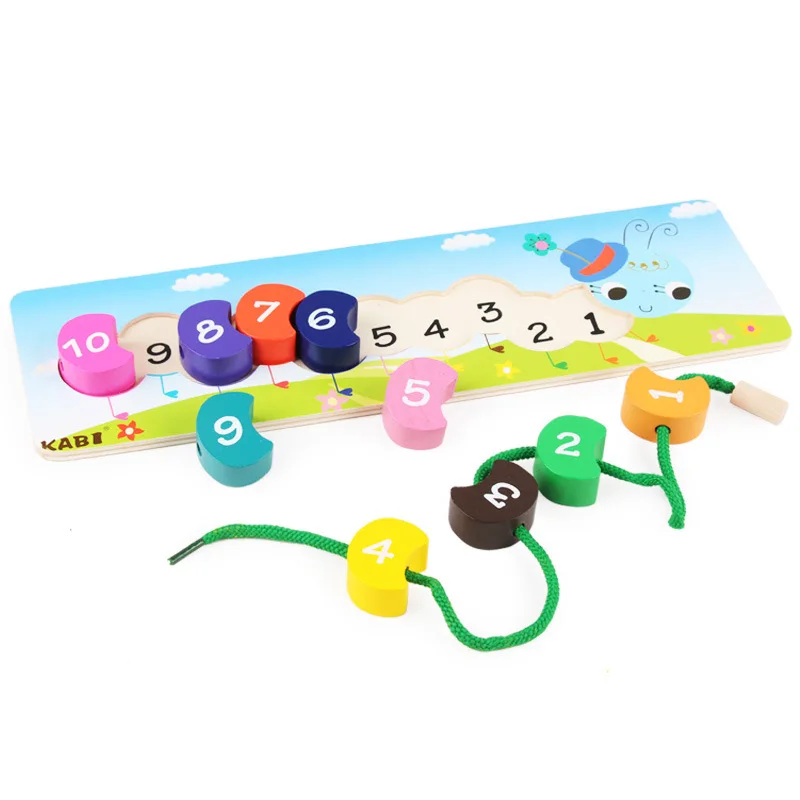 Wooden caterpillar Mouse Thread Toy Baby Kids Educational With Rope Learning Color Number Toy
Wooden caterpillar Mouse Thread Toy Baby Kids Educational With Rope Learning Color Number Toy
