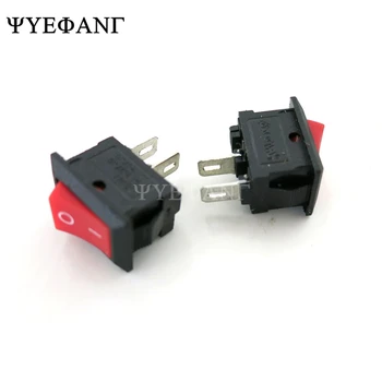5Pcs Black Push Button Switch 3A 250V KCD11 2Pin / 3Pin Snap-in On/Off Rocker Switch 10MM*15MM BLACK And Red
5Pcs Black Push Button Switch 3A 250V KCD11 2Pin / 3Pin Snap-in On/Off Rocker Switch 10MM*15MM BLACK And Red