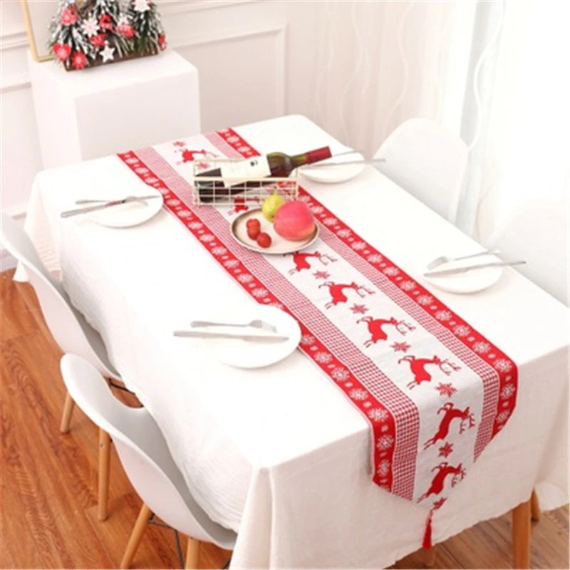 Christmas Table Runner Table Flag Tablecloths Party Decoration Creative Table Runner Table Decoration Holiday Table Decor
Christmas Table Runner Table Flag Tablecloths Party Decoration Creative Table Runner Table Decoration Holiday Table Decor
