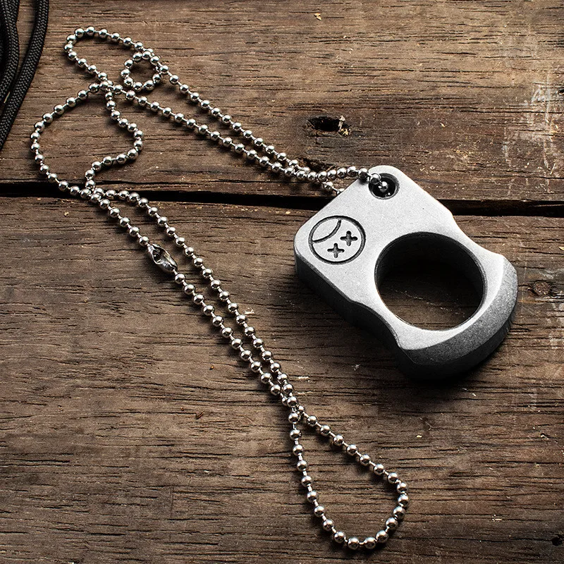 Alloy Steel Outdoor Survival Tool EDC Tactical Tool Multifunctional Ring Pendant Ring Pendant Window Breaker Titanium Edc
Alloy Steel Outdoor Survival Tool EDC Tactical Tool Multifunctional Ring Pendant Ring Pendant Window Breaker Titanium Edc