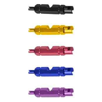 Double-head Schrader Presta Bicycle Valve Core Wrench Multifunction Bike Tire Tyre Valve Core Removal Disassembly Tool
Double-head Schrader Presta Bicycle Valve Core Wrench Multifunction Bike Tire Tyre Valve Core Removal Disassembly Tool