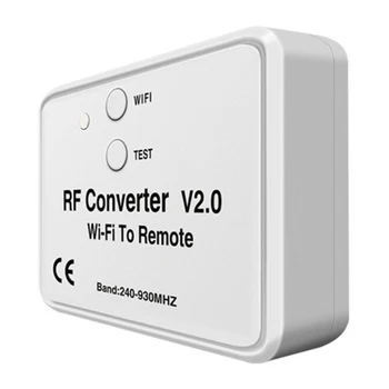 Universal WiFi Switch Remote Control 433MHz WiFi to RF Converter Multi Frequency Rolling Code Garage Door Remote Control
Universal WiFi Switch Remote Control 433MHz WiFi to RF Converter Multi Frequency Rolling Code Garage Door Remote Control