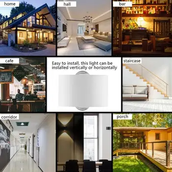 Aluminum Durable Night Light Wall Lamp Living Room Sturdy Outdoor Outdoor LED Light Indoor IP65 Bedroom Flashlight
Aluminum Durable Night Light Wall Lamp Living Room Sturdy Outdoor Outdoor LED Light Indoor IP65 Bedroom Flashlight