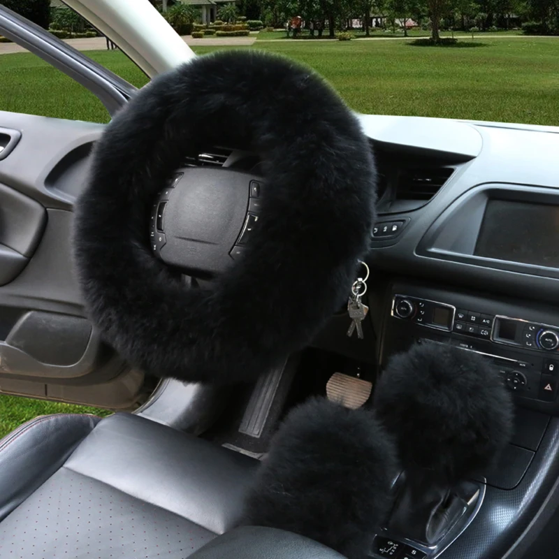 3pcs/set Winter Car Steering Wheel Cover Heated Fur Steering Wheel Covers Handbrake Gear Shifter Cover Interior Accessories
3pcs/set Winter Car Steering Wheel Cover Heated Fur Steering Wheel Covers Handbrake Gear Shifter Cover Interior Accessories