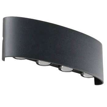 Nordic Wall Lamp Led Outdoor Indoor Modern Home Staircase Bedroom Bedside Bathroom Lamp Black 8W 
Nordic Wall Lamp Led Outdoor Indoor Modern Home Staircase Bedroom Bedside Bathroom Lamp Black 8W