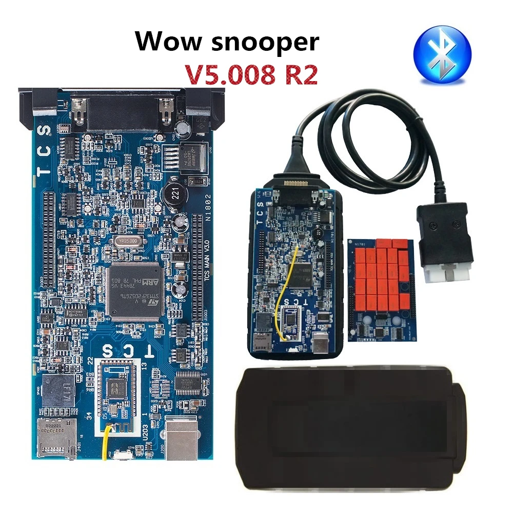 V5.008 R2 WOW Snooper with Bluetooth Keygen for Car Truck Diagnostic Tool WOW VCI Better Than TCS CDP PRO for delphi ds150e 2019
V5.008 R2 WOW Snooper with Bluetooth Keygen for Car Truck Diagnostic Tool WOW VCI Better Than TCS CDP PRO for delphi ds150e 2019