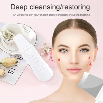 Ultrasonic Face Cleaning Skin Scrubber Cleaner Skin Peeling Blackhead Removal Pore Cleaner Face Scrubber Beauty Tools
Ultrasonic Face Cleaning Skin Scrubber Cleaner Skin Peeling Blackhead Removal Pore Cleaner Face Scrubber Beauty Tools