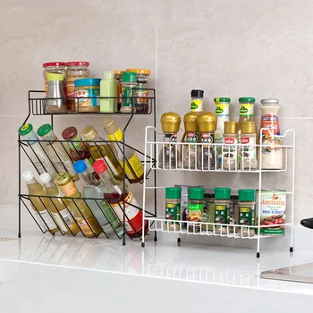 Iron multi-layer spice stand kitchen supplies shelf countertop floor condiment storage rack YHJ112611
Iron multi-layer spice stand kitchen supplies shelf countertop floor condiment storage rack YHJ112611