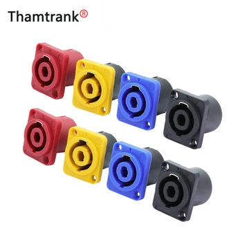 5Sets/set 4 Pin Speakonnector Male Plug+ Female Jack Panel Mount Amplifier Loudspeaker AC Power Plug Audio Cable Connector
5Sets/set 4 Pin Speakonnector Male Plug+ Female Jack Panel Mount Amplifier Loudspeaker AC Power Plug Audio Cable Connector