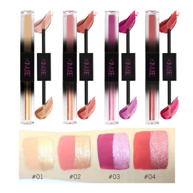 2019 Double-end Liquid Eye Shadow Waterproof Smudge-proof Shimmer Matte Eyeshadow Liquid Easy To Color Long Lasting Makeup Y1
2019 Double-end Liquid Eye Shadow Waterproof Smudge-proof Shimmer Matte Eyeshadow Liquid Easy To Color Long Lasting Makeup Y1