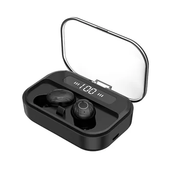 New TWS Earphone Bluetooth 5.0 Earphones Portable Mini Stereo Wireless Earbuds With Charging Bin Music Gaming Headset Pink/Black 
New TWS Earphone Bluetooth 5.0 Earphones Portable Mini Stereo Wireless Earbuds With Charging Bin Music Gaming Headset Pink/Black