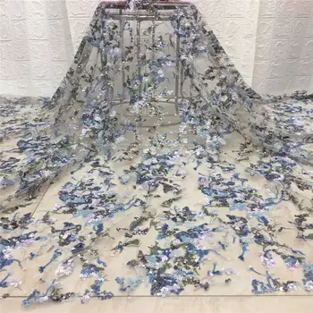 (5yards/lot) 2020 New High quality emerald blue tulle African tulle lace French net lace fabric with Sequins for party dress
(5yards/lot) 2020 New High quality emerald blue tulle African tulle lace French net lace fabric with Sequins for party dress