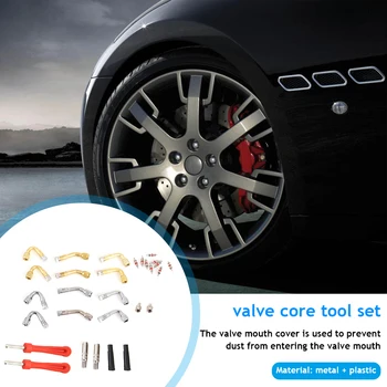 Lightweight Tire Valve Stem Extension + Valve Core + Tool Kit Easily Installation Personal Car Elements for Car Motorcycle
Lightweight Tire Valve Stem Extension + Valve Core + Tool Kit Easily Installation Personal Car Elements for Car Motorcycle