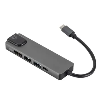 Type-C Docking Station Type-C To Hdmi Type-C Hub+ Network Card Type-C To Gigabit Network Card Hd Rj-45 Network Interface
Type-C Docking Station Type-C To Hdmi Type-C Hub+ Network Card Type-C To Gigabit Network Card Hd Rj-45 Network Interface