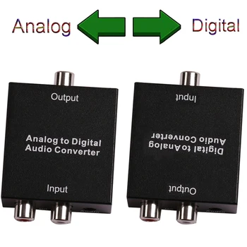 Digital to Analog Audio Converter DAC 3.5MM Jack 2*RCA Amplifier Decoder Optical Fiber Coaxial Signal to Analog Spdif Stereo
Digital to Analog Audio Converter DAC 3.5MM Jack 2*RCA Amplifier Decoder Optical Fiber Coaxial Signal to Analog Spdif Stereo