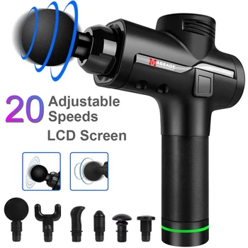 LCD Massage Gun Muscle Body Relaxation Massager Muscle Pain Management Full Body Relief for Muscle Ache Tension Shaping Slimming
LCD Massage Gun Muscle Body Relaxation Massager Muscle Pain Management Full Body Relief for Muscle Ache Tension Shaping Slimming