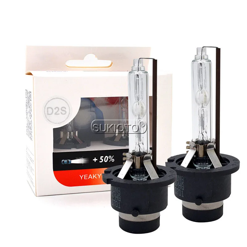 SUKIOTO Original Yeaky 35W 4500K 5500K 6500K Xenon D2S D2R Car Headlight Bulb Lamps For Auto D2 HID Replacement Ballast Kit (4)