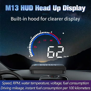 Smart Car Display HD Speed Projector Automobile Universal HUD Heads-up Display NJ88
Smart Car Display HD Speed Projector Automobile Universal HUD Heads-up Display NJ88