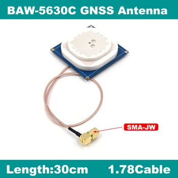 BEITIAN GNSS GPS antenna for ZED-F9P module RTK Drone Base UAV UGV GPS GLO GAL BDS GNSS L1,L2 SMA-JW connector BAW-5630C
BEITIAN GNSS GPS antenna for ZED-F9P module RTK Drone Base UAV UGV GPS GLO GAL BDS GNSS L1,L2 SMA-JW connector BAW-5630C
