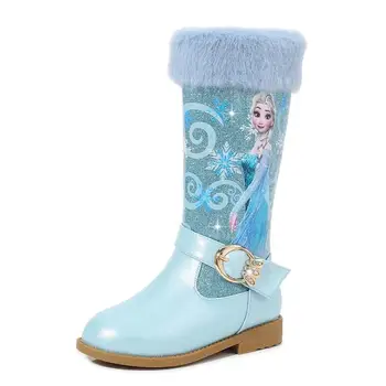 Children PU Leather Snow Boots Girls High Fashion Boot Cute Princess Elsa Warm With Fur Boots
Children PU Leather Snow Boots Girls High Fashion Boot Cute Princess Elsa Warm With Fur Boots