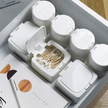 Simple pop-up storage box small objects classification storage and sorting box desktop drawer debris cotton swab superimposed
Simple pop-up storage box small objects classification storage and sorting box desktop drawer debris cotton swab superimposed