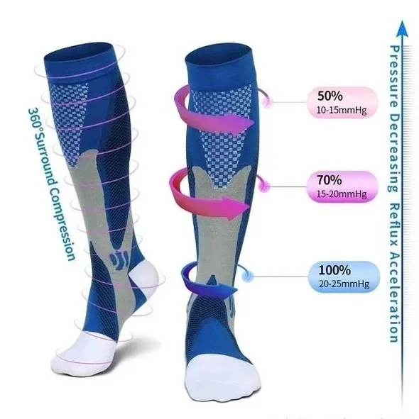 20-30 MMHG Nursing Performance Compression Socks Men Women Compression Socks Fit for Sports Compression Socks Anti Fatigue Pain
20-30 MMHG Nursing Performance Compression Socks Men Women Compression Socks Fit for Sports Compression Socks Anti Fatigue Pain