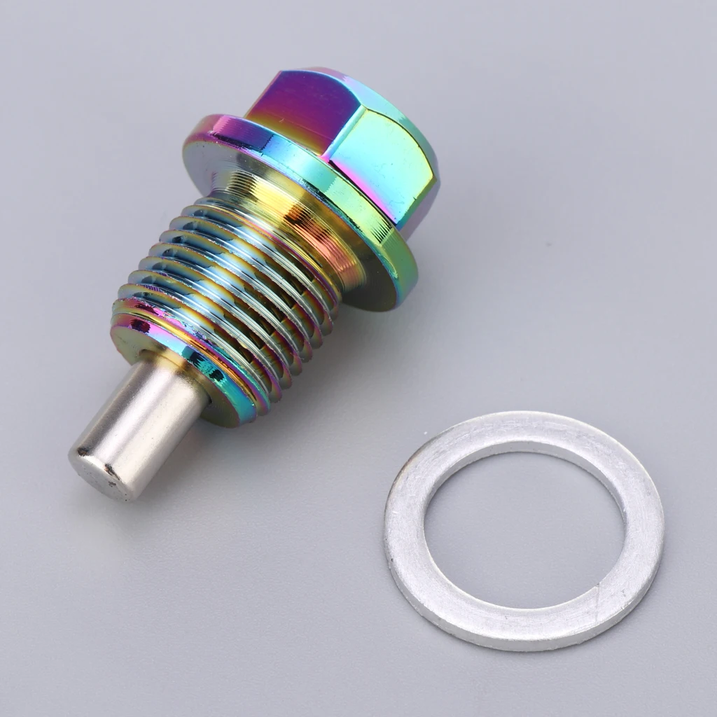 Oil Drain Plug - Engine Oil Pan Protection Plug with Anti-Leak & Anti-Vibration Function - Install Faster, Re-usable Oil Drain Plug - Engine Oil Pan Protection Plug with Anti-Leak & Anti-Vibration Function - Install Faster, Re-usable