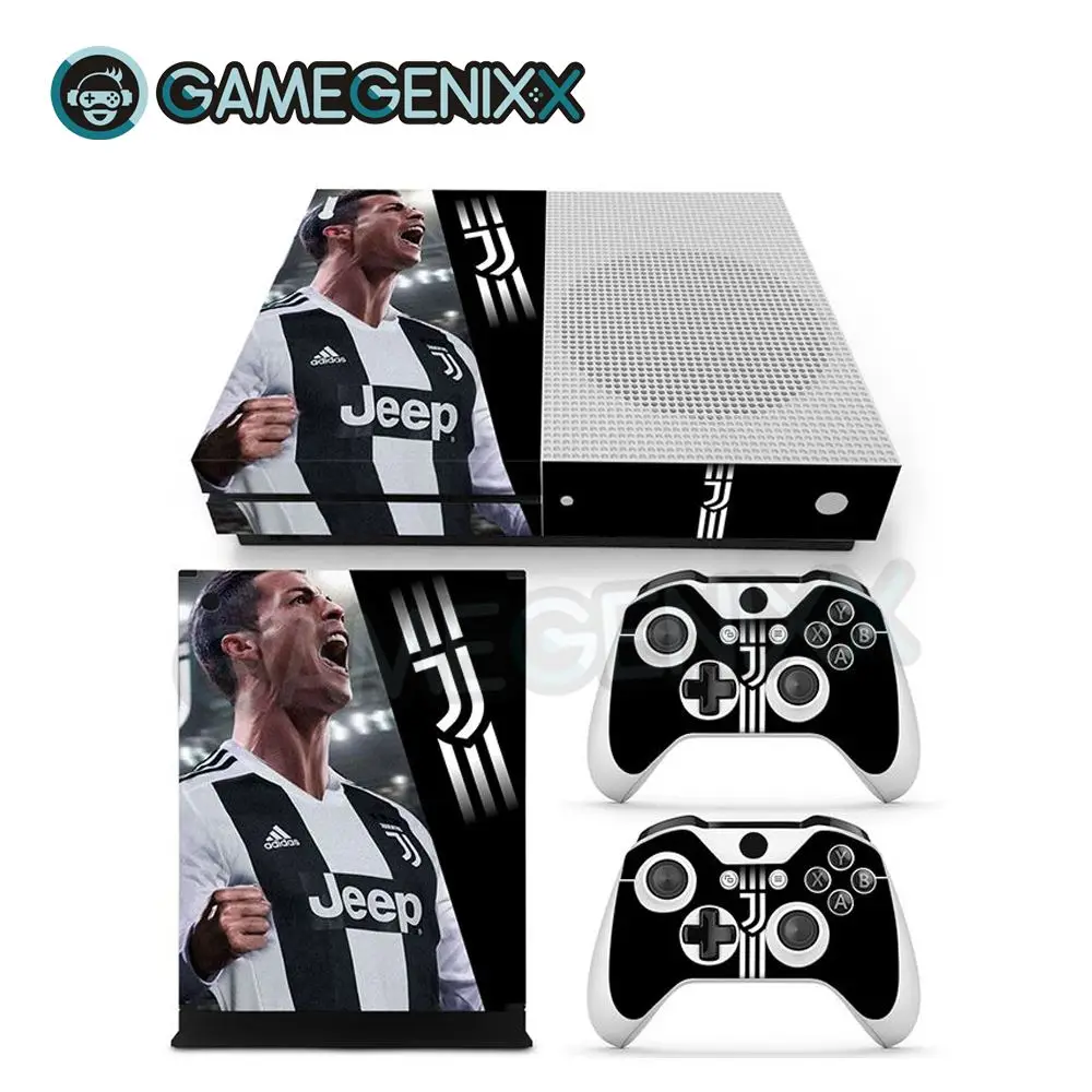GAMEGENIXX Skin Sticker Vinyl Decal for Xbox One Slim Console and 2 Controllers - Ronaldo
GAMEGENIXX Skin Sticker Vinyl Decal for Xbox One Slim Console and 2 Controllers - Ronaldo