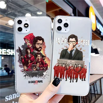 Spain TV Money Heist House Paper transparent TPU soft phone case for iPhone 11 Pro Max Cover for iphone X XS MAX XR 7 6S 8 Plus
Spain TV Money Heist House Paper transparent TPU soft phone case for iPhone 11 Pro Max Cover for iphone X XS MAX XR 7 6S 8 Plus