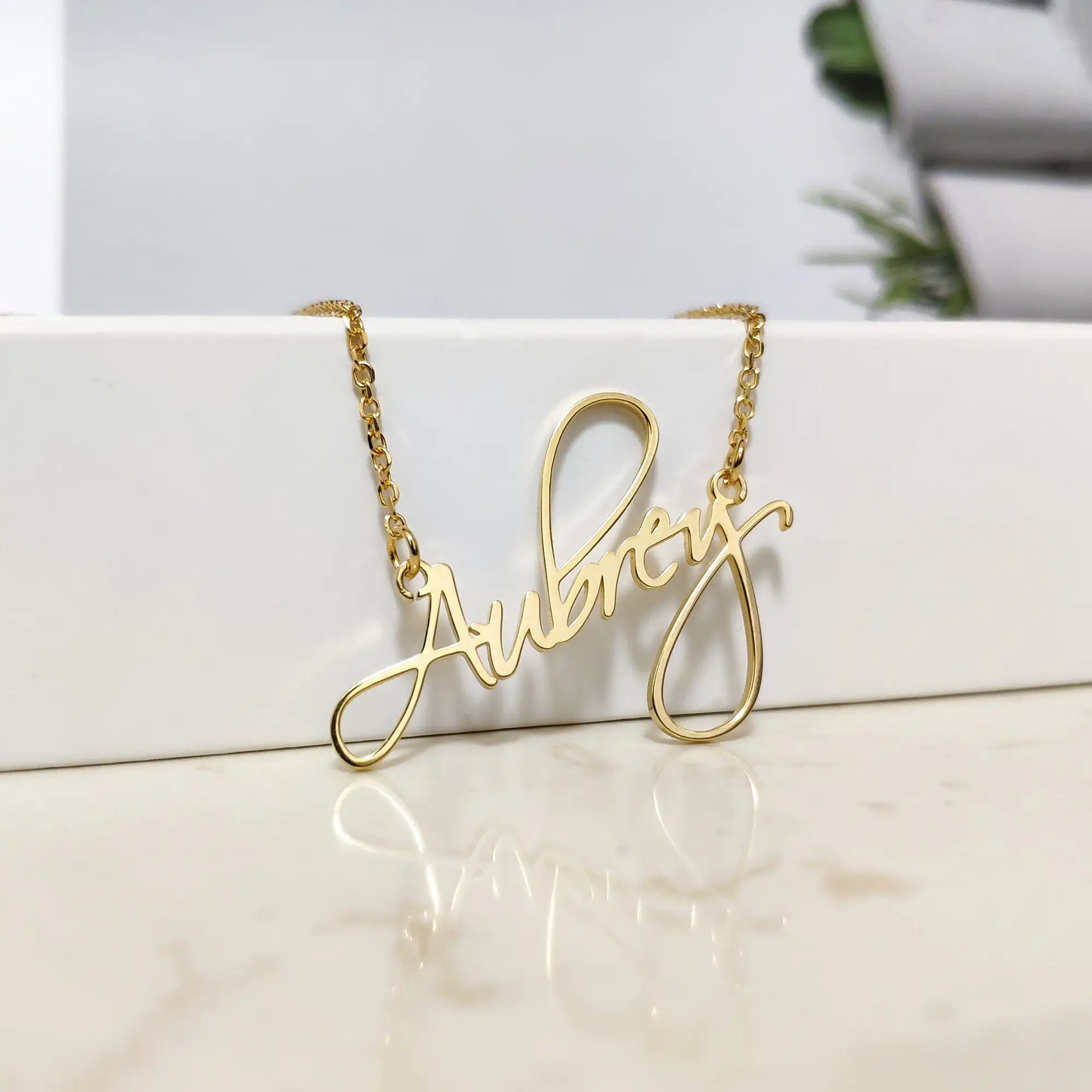 Name Necklace Popular Style Personalized Nameplate Pendant Stainless Steel Initials Letter Necklace Alphabet Jewelry Cursive
Name Necklace Popular Style Personalized Nameplate Pendant Stainless Steel Initials Letter Necklace Alphabet Jewelry Cursive