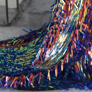 2020 Ins New Tassel Laser Sequin Mesh Fabric Embroidered Lace Fabric Telas Por Metro Designer Material
2020 Ins New Tassel Laser Sequin Mesh Fabric Embroidered Lace Fabric Telas Por Metro Designer Material