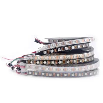100M 20X5M WS2812B 60LEDS/M LED Strip Light WS2811 Built-in 5050 RGB Digital Dream color LED Strip Individual Addressable DC5V
100M 20X5M WS2812B 60LEDS/M LED Strip Light WS2811 Built-in 5050 RGB Digital Dream color LED Strip Individual Addressable DC5V