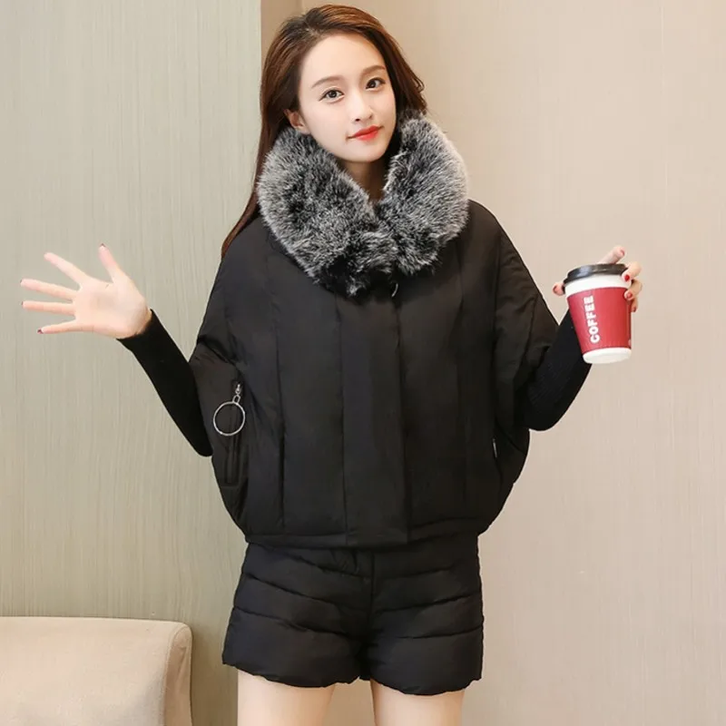 Two Piece Sets 2019 Fashion New Women Winter Down Jacket Slim Thicker Warm Females Parkas Elegant Patchwork Ladies Suits 
Two Piece Sets 2019 Fashion New Women Winter Down Jacket Slim Thicker Warm Females Parkas Elegant Patchwork Ladies Suits