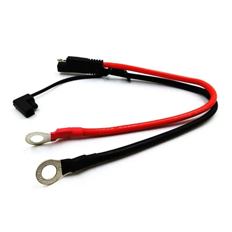 Battery Charging Cable Sae to O Ring Terminal Connectors Harness 10AWG Quick Disconnect for Motorcycles Cars
Battery Charging Cable Sae to O Ring Terminal Connectors Harness 10AWG Quick Disconnect for Motorcycles Cars
