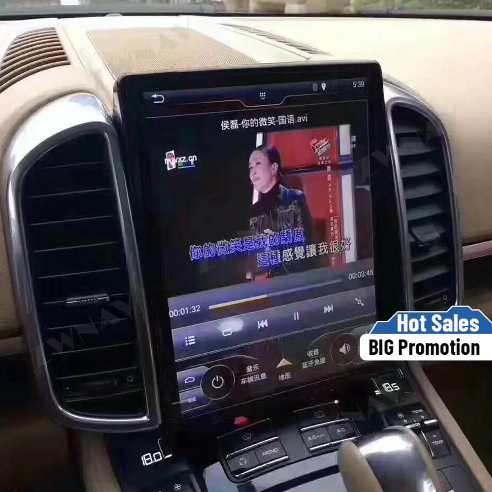 Автомобильный мультимедийный проигрыватель Tesla на Android 10 с GPS для Porsche Cayenne Panamera Macan 2012-2018, автомобильная аудиосистема, стерео головное устройство
Автомобильный мультимедийный проигрыватель Tesla на Android 10 с GPS для Porsche Cayenne Panamera Macan 2012-2018, автомобильная аудиосистема, стерео головное устройство