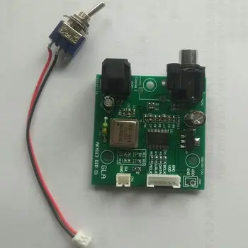 SPDIF coaxial fiber AK4113 receiver board, I2S output, left-aligned output, right-aligned output
SPDIF coaxial fiber AK4113 receiver board, I2S output, left-aligned output, right-aligned output