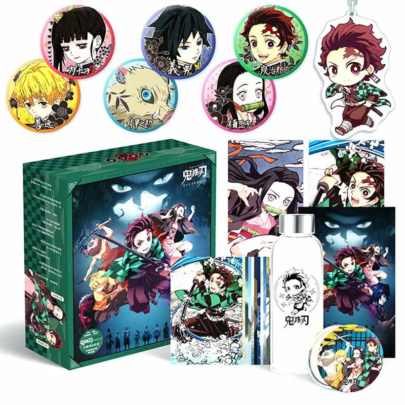 Anime Lucky Bag Gift Bag Demon Slayer Kimetsu No Yaiba Toy Include Postcard Poster Badge Stickers Bookmark Xmas Gift
Anime Lucky Bag Gift Bag Demon Slayer Kimetsu No Yaiba Toy Include Postcard Poster Badge Stickers Bookmark Xmas Gift