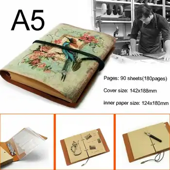 Vintage Stationery PU Leather Notebook Creative Kraft Retro Notebook Paper Planner Sketchbook Agenda Diary Notebooks
Vintage Stationery PU Leather Notebook Creative Kraft Retro Notebook Paper Planner Sketchbook Agenda Diary Notebooks