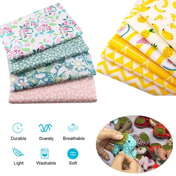 6pcs Patchwork Cloth Group Pure Cotton Floral Fabric
6pcs Patchwork Cloth Group Pure Cotton Floral Fabric