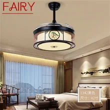 

FAIRY Ceiling Fan Light Invisible Lamp With Remote Control Contemporary Elegance For Home Dining Room Restaurant