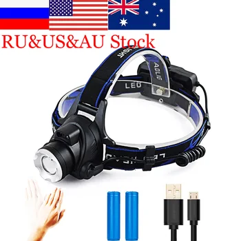 zk20 LED Induction Headlamp Headlight Sensor Control Adjustable USB Rechargeable Zoomable Cycling Running Camping Light Torch
zk20 LED Induction Headlamp Headlight Sensor Control Adjustable USB Rechargeable Zoomable Cycling Running Camping Light Torch