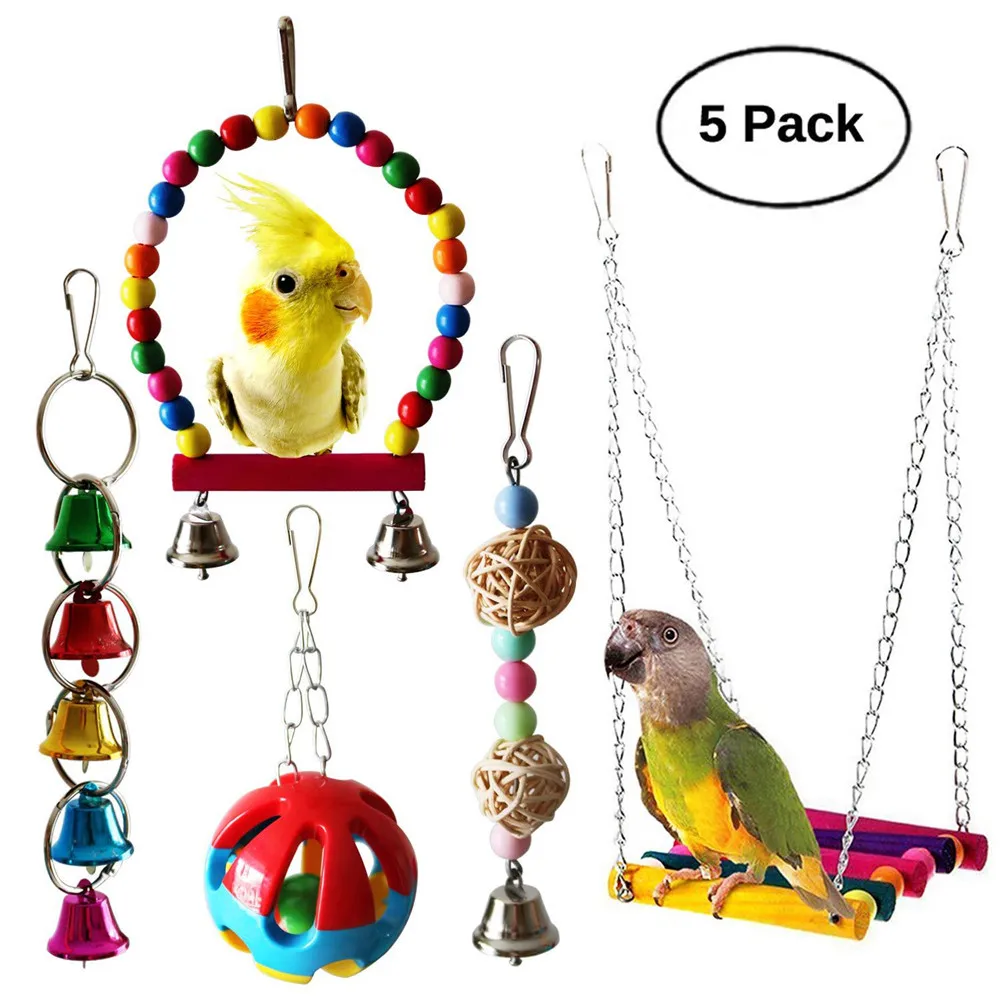Birds Toy Parrot Playing Bite Tools Climbing Stand Wooden Blocks Stairs for Small Pet Parakeet Eating Accessories Hanging Cage
Birds Toy Parrot Playing Bite Tools Climbing Stand Wooden Blocks Stairs for Small Pet Parakeet Eating Accessories Hanging Cage