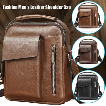 Vintage Messenger Bag Men Shoulder Bag PU Leather Fashion Crossbody Bags For Men Bags Retro Zipper Man Business Handbag
Vintage Messenger Bag Men Shoulder Bag PU Leather Fashion Crossbody Bags For Men Bags Retro Zipper Man Business Handbag