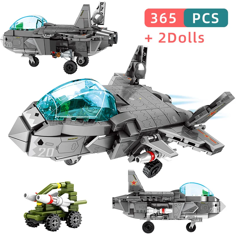 Military Building Blocks Q Version J20 Fighter Aircraft Model Technic Series City Airplane Navy Aircraft Brick Toys for Children
Military Building Blocks Q Version J20 Fighter Aircraft Model Technic Series City Airplane Navy Aircraft Brick Toys for Children