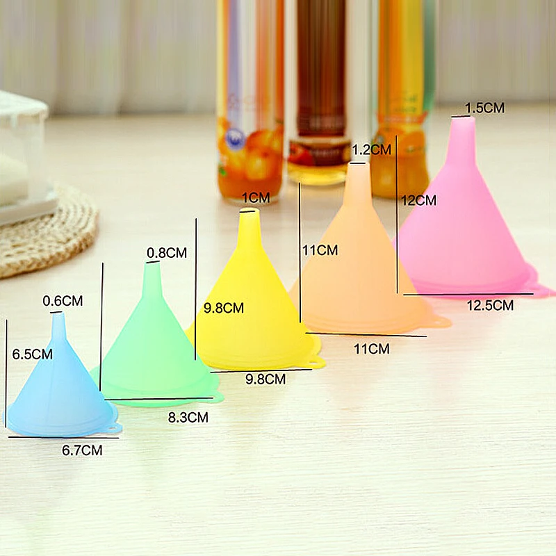 5 PCS Small Medium Large Variety Liquid Colorful Plastic Funnel Oil Funnel Small Medium Liquid Kitchen Set Oil Large Variety Kit
5 PCS Small Medium Large Variety Liquid Colorful Plastic Funnel Oil Funnel Small Medium Liquid Kitchen Set Oil Large Variety Kit